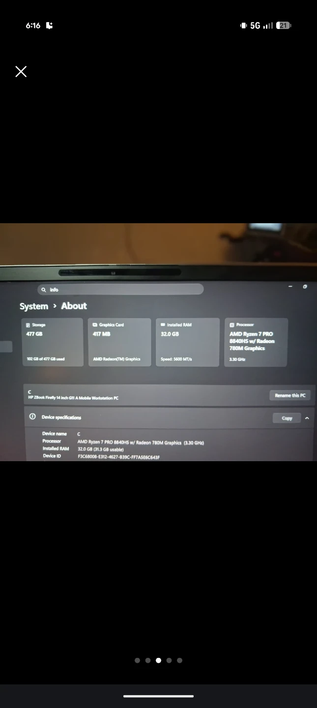 HP ZBook Firefly 14 G11 A Mobile Workstation - photo 3