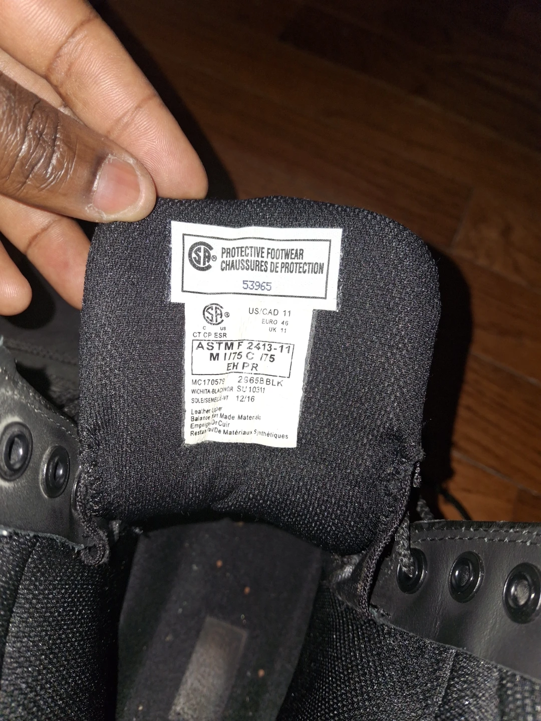 Slide wilder safety shoes size 11 - photo 5