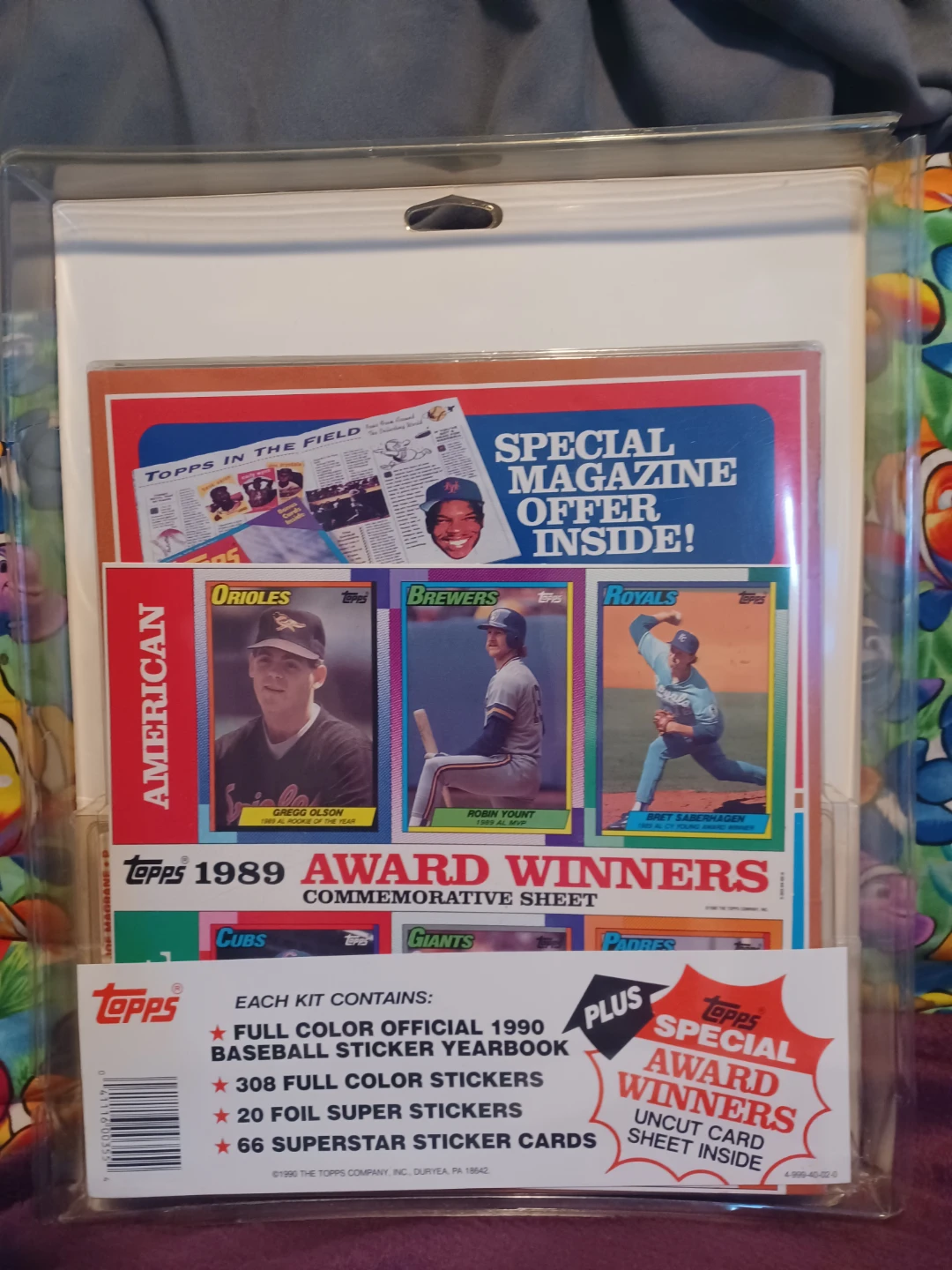 Topps Baseball 1990 Yearbook & Stickers Complete Set - photo 2