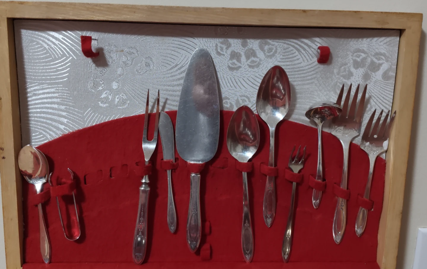 Set with Wooden Case