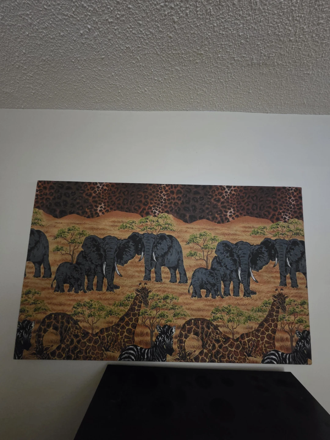 African Wildlife Canvas Art Print