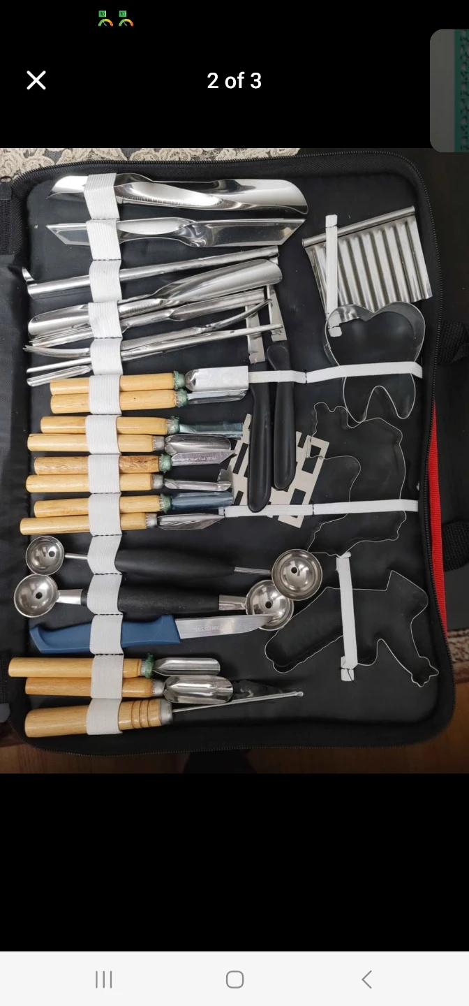 80 Piece Vegetable and Fruit Carving Tool Set - photo 3