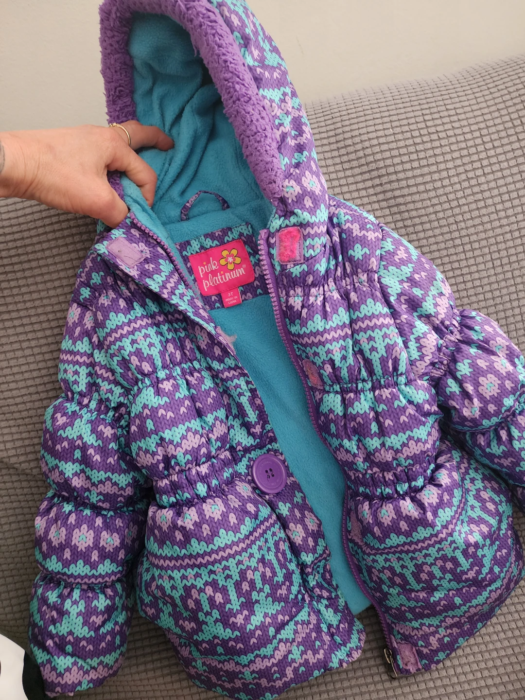 Gap Kids White Puffer Jacket - photo 3