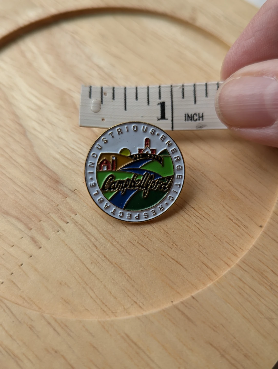 Campbellford Enamel Pin - photo 2