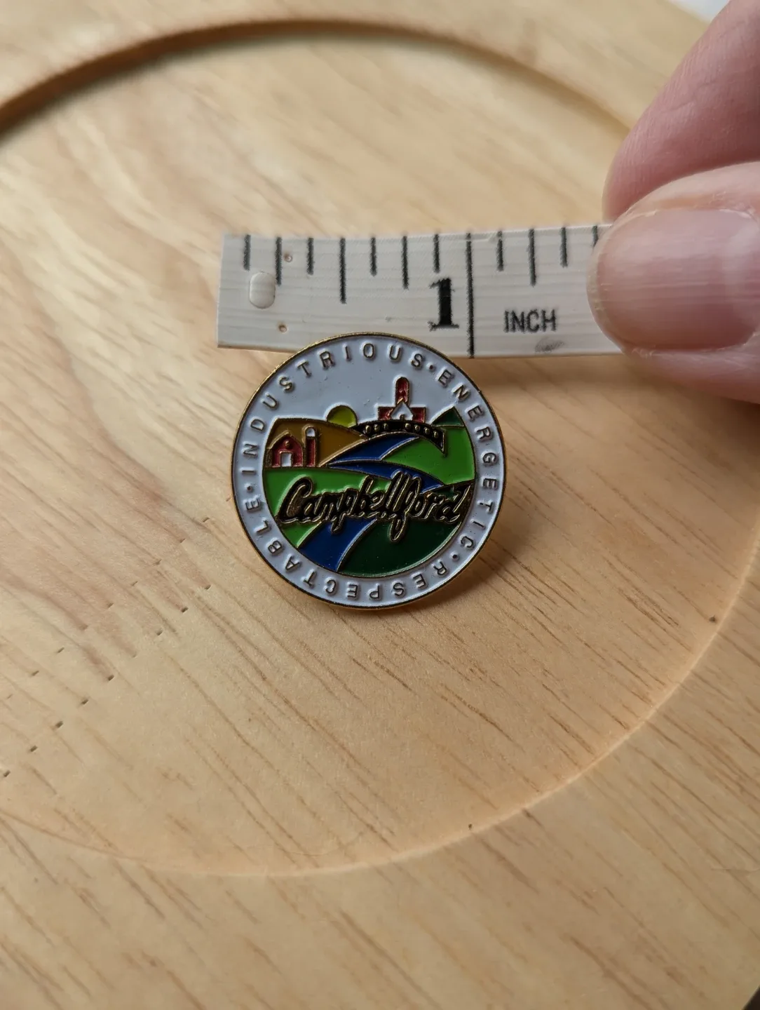 Campbellford Enamel Pin - photo 2