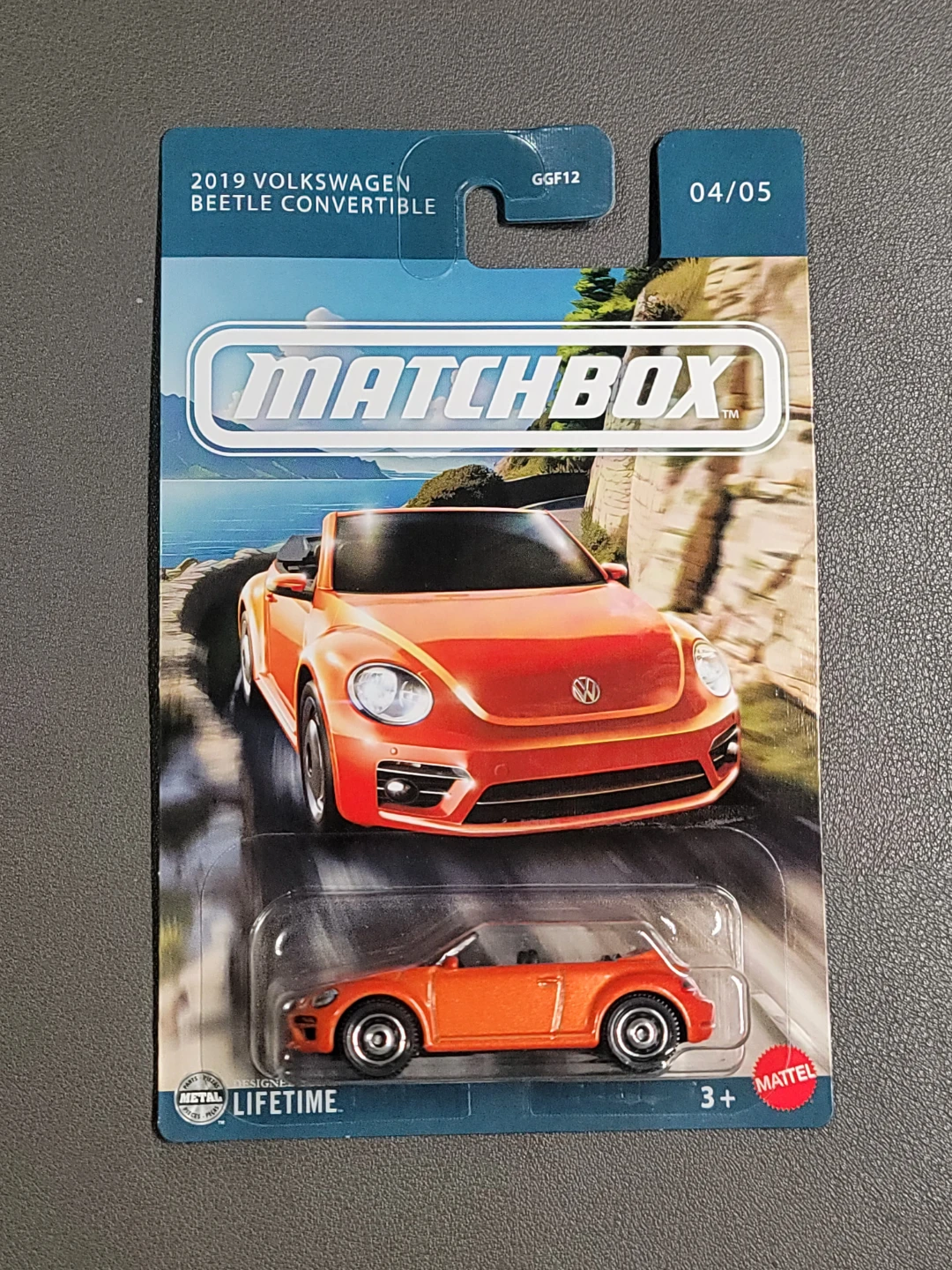 2019 Volkswagen Beetle Convertible Matchbox Toy Car