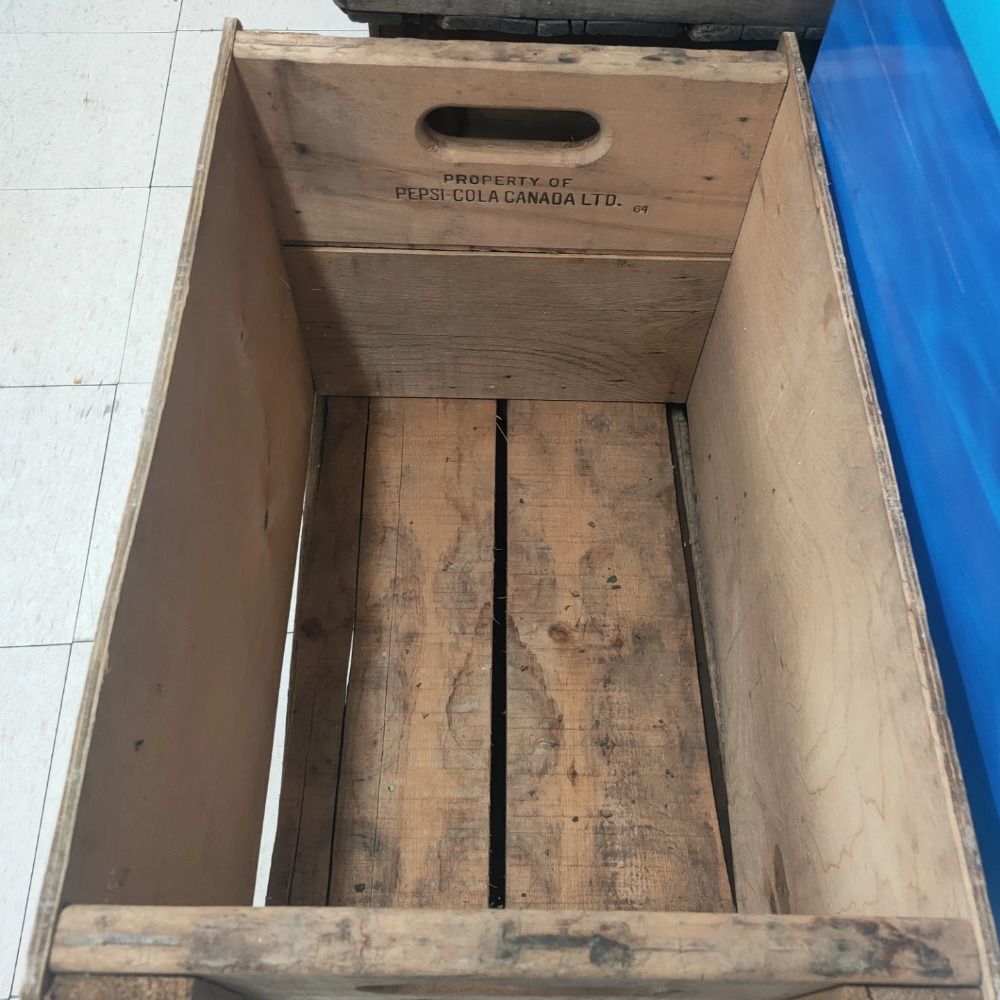 Vintage Pepsi-Cola Wooden Crate - photo 2
