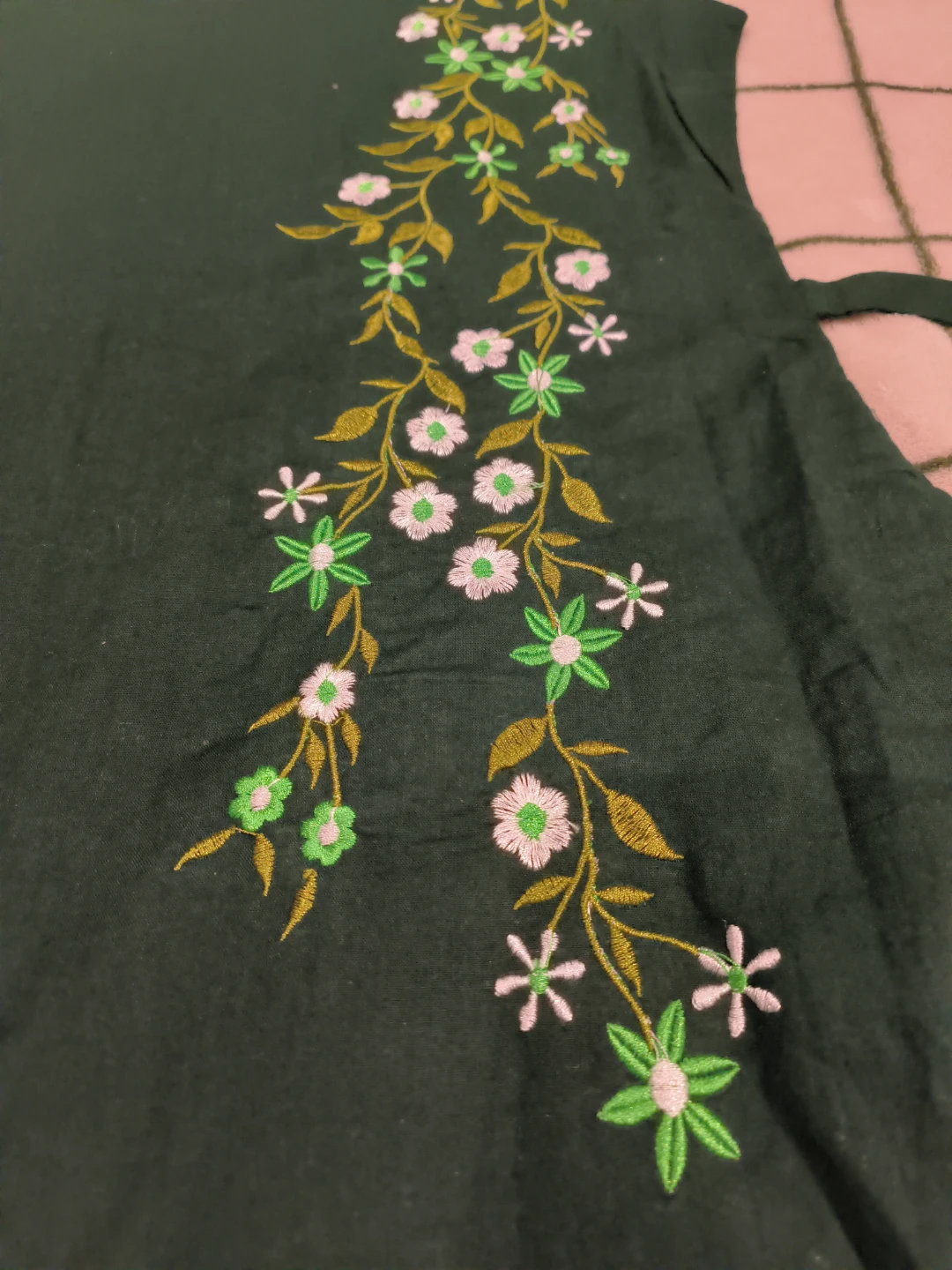 Floral Embroidery Midi Dress (NWT - photo 4
