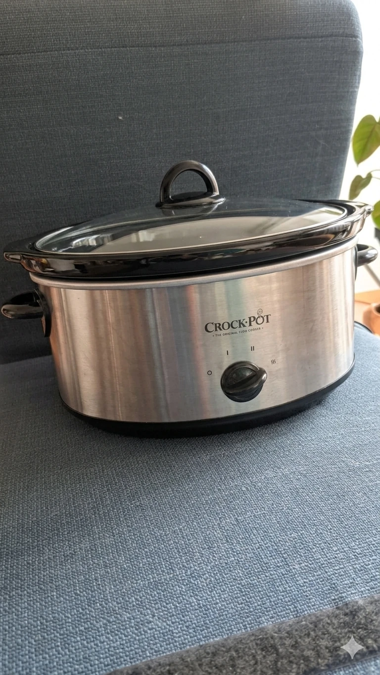 Crock-Pot 7-Quart Slow Cooker – Used Once