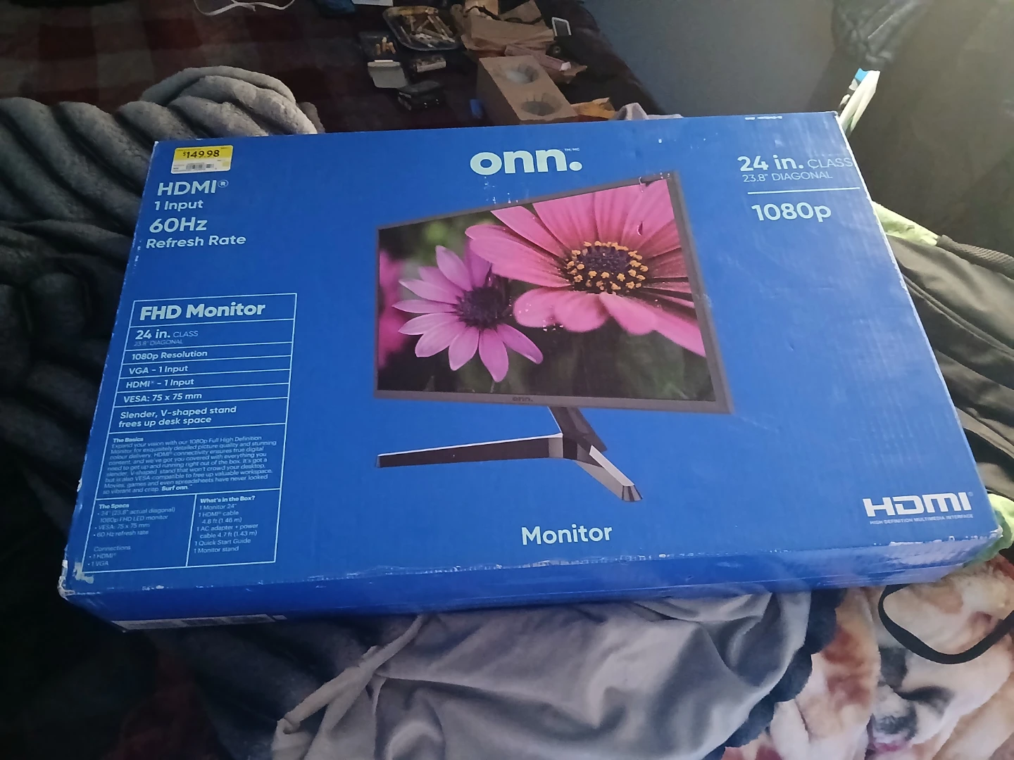 onn. 24-inch Full HD 1080p Monitor