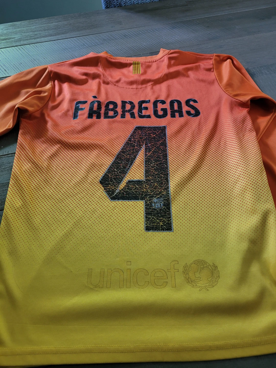 P-Soccer FC Barcelona Fàbregas #4 Jersey - photo 4
