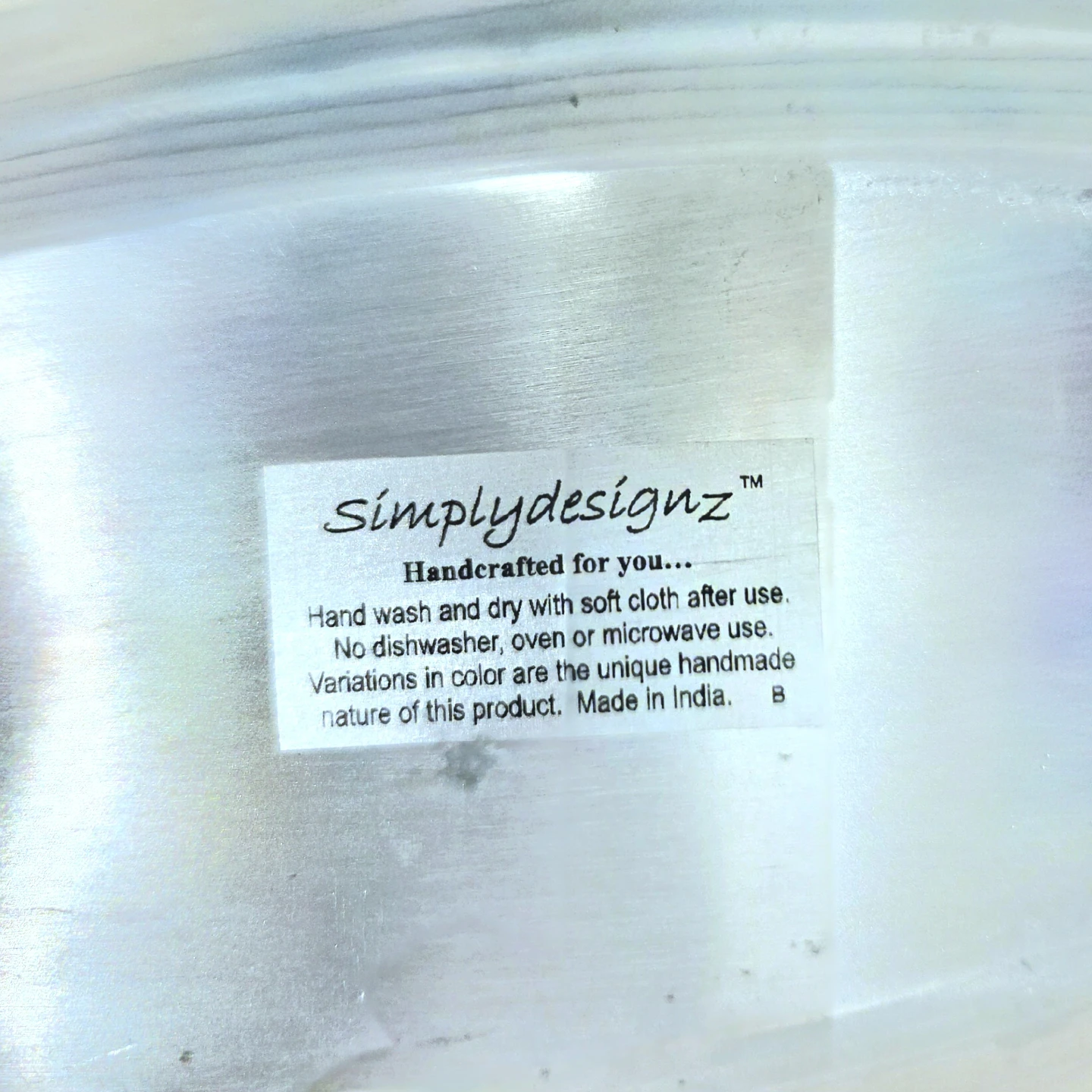 Simply Designz Organic Collection Large 19” Serving Tray / Bowl - photo 5
