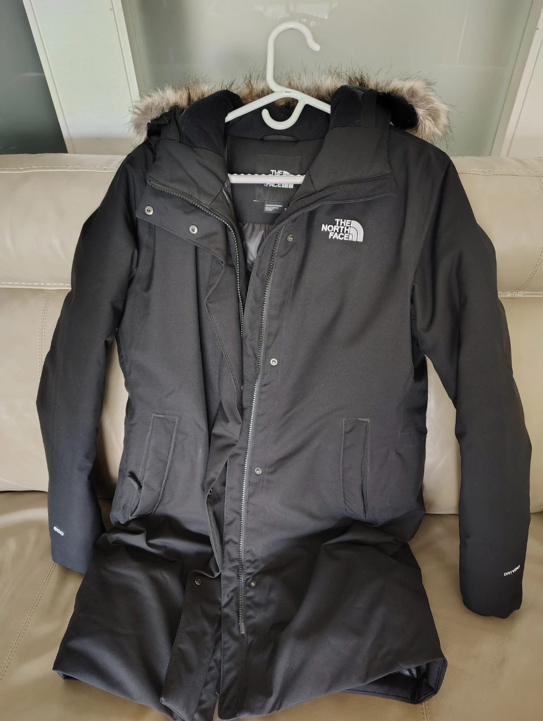 The North Face Black Arctic Parka (Size M)
