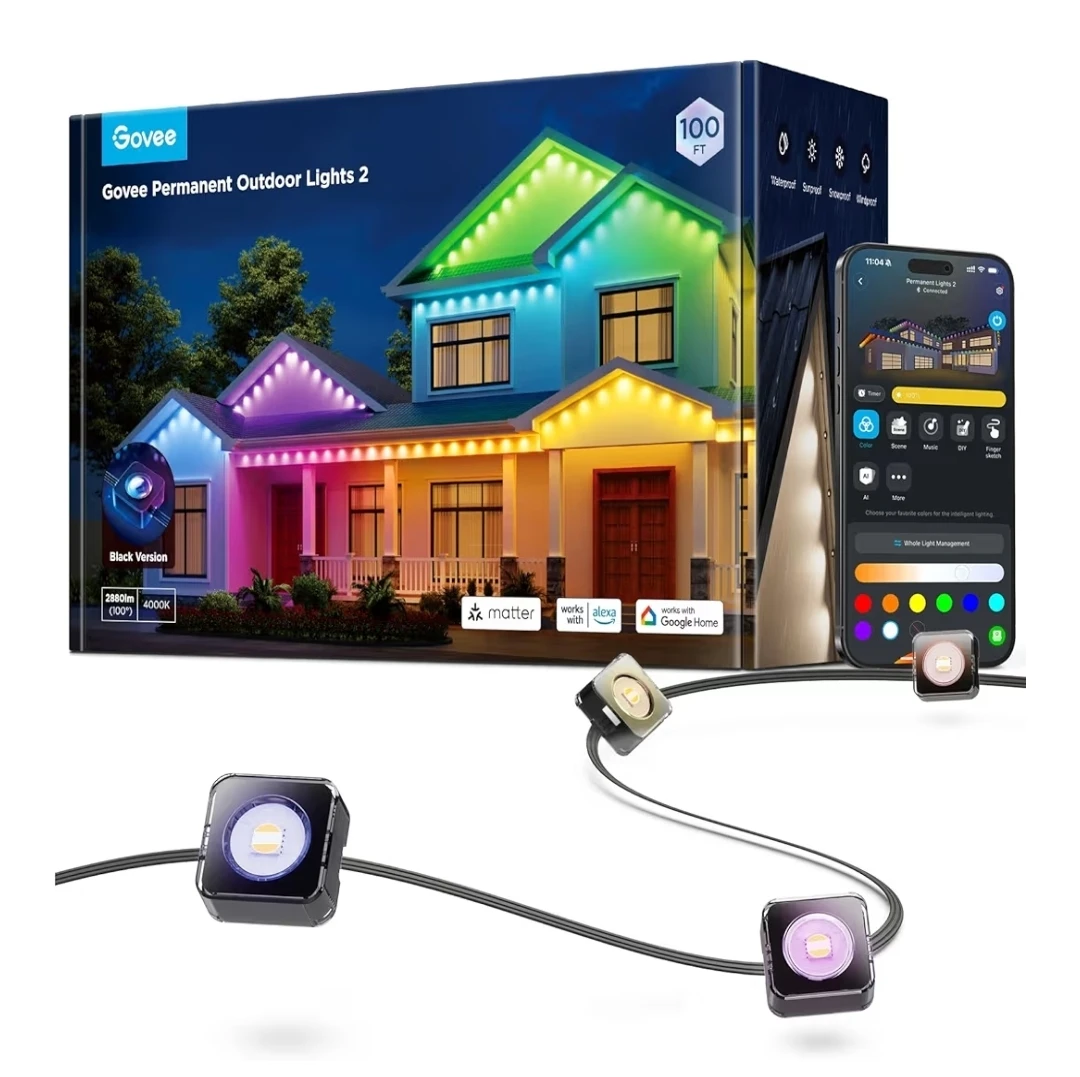 Govee Permanent Outdoor Lights 2 - 100 FT