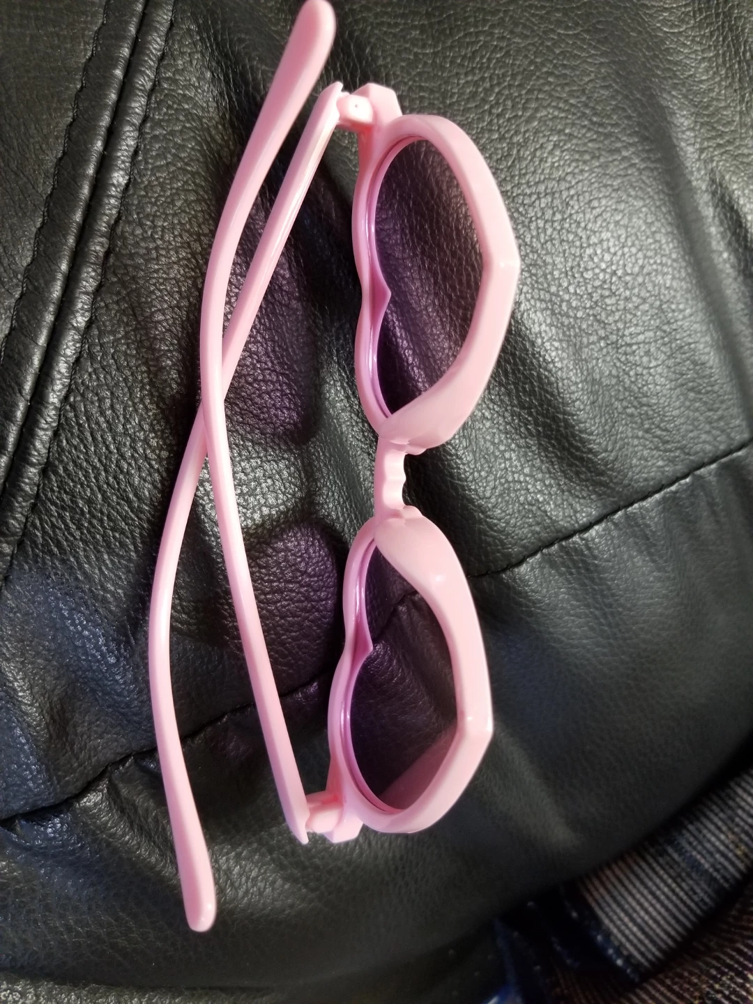 Kids Pink Heart Sunglasses - photo 3