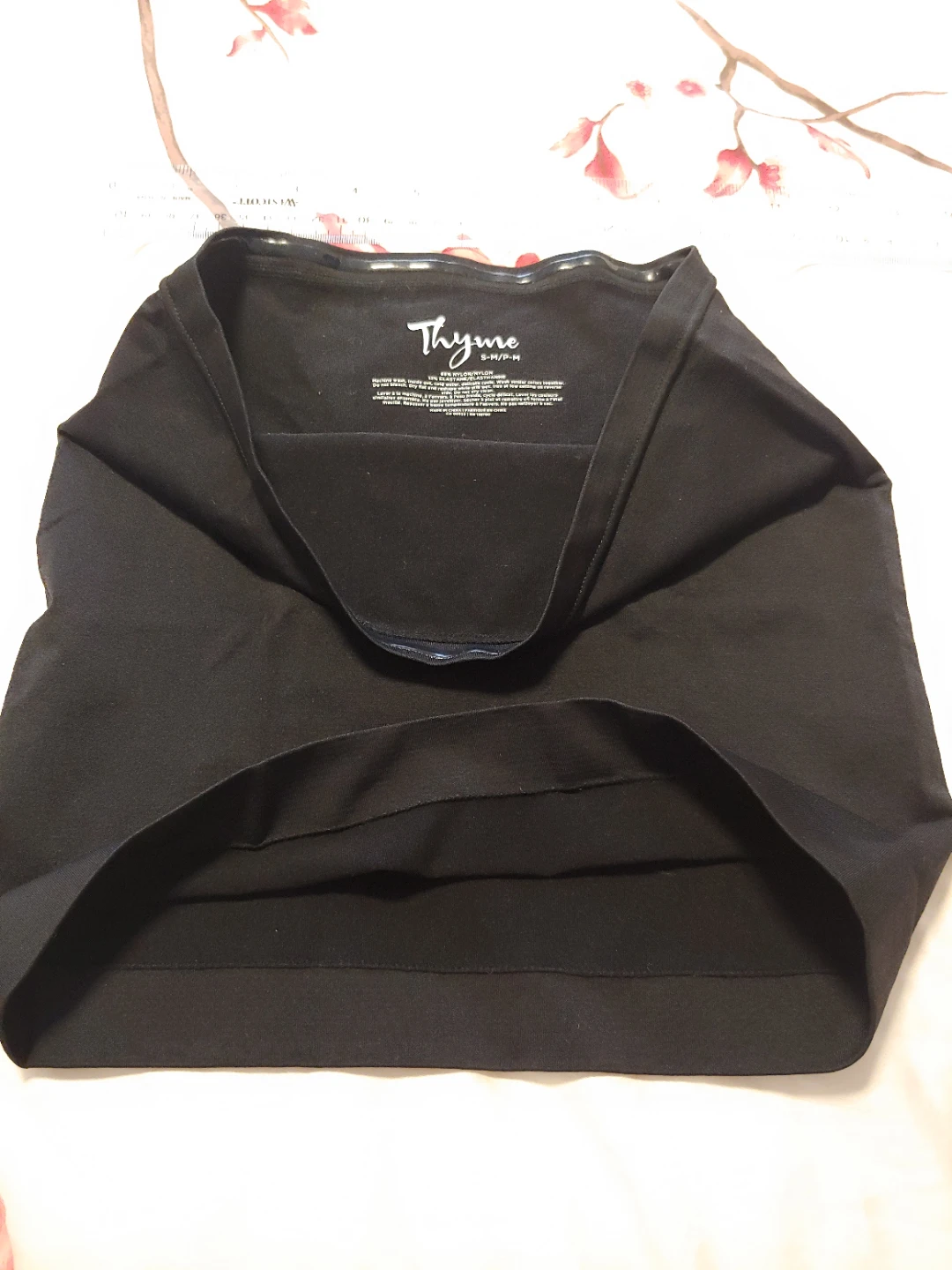 Thyme Black S/M/P-M belly band - photo 3