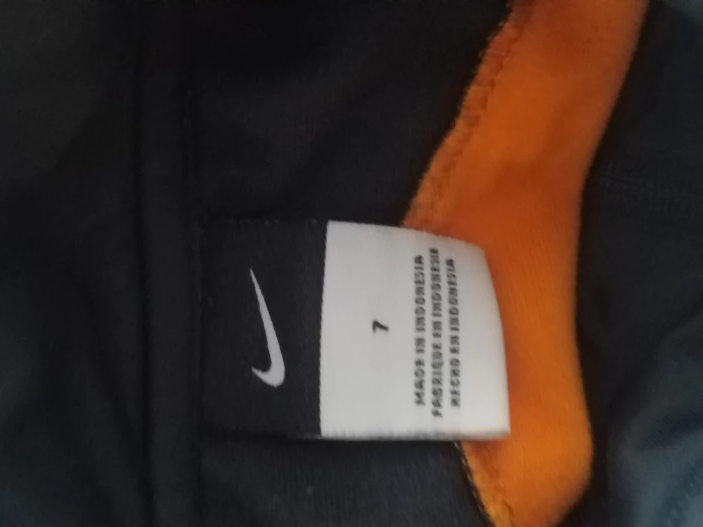 Nike Track Jacket Orange/Gray Size 7 - photo 4