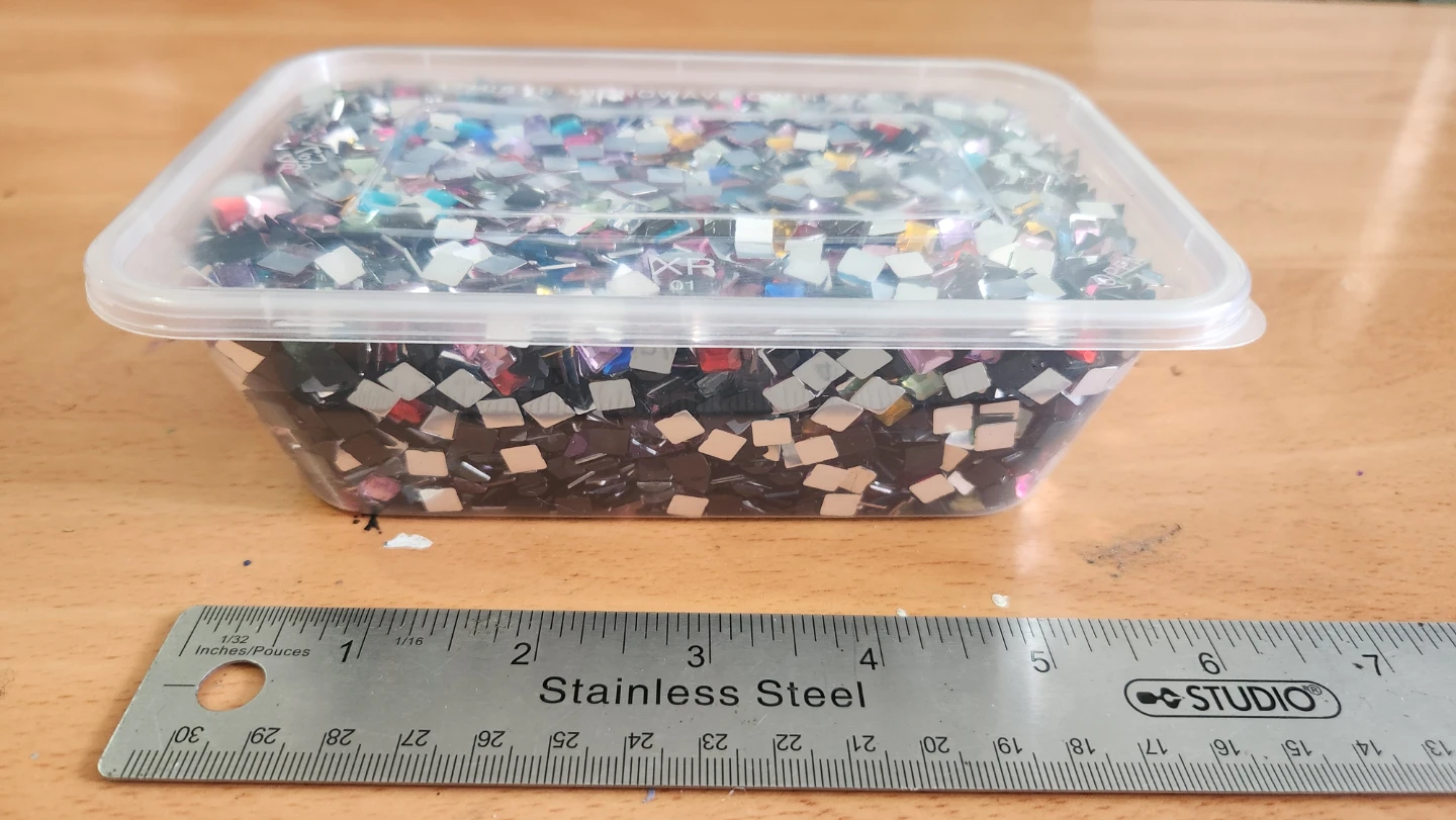 Mosaic Tiles Container - photo 2