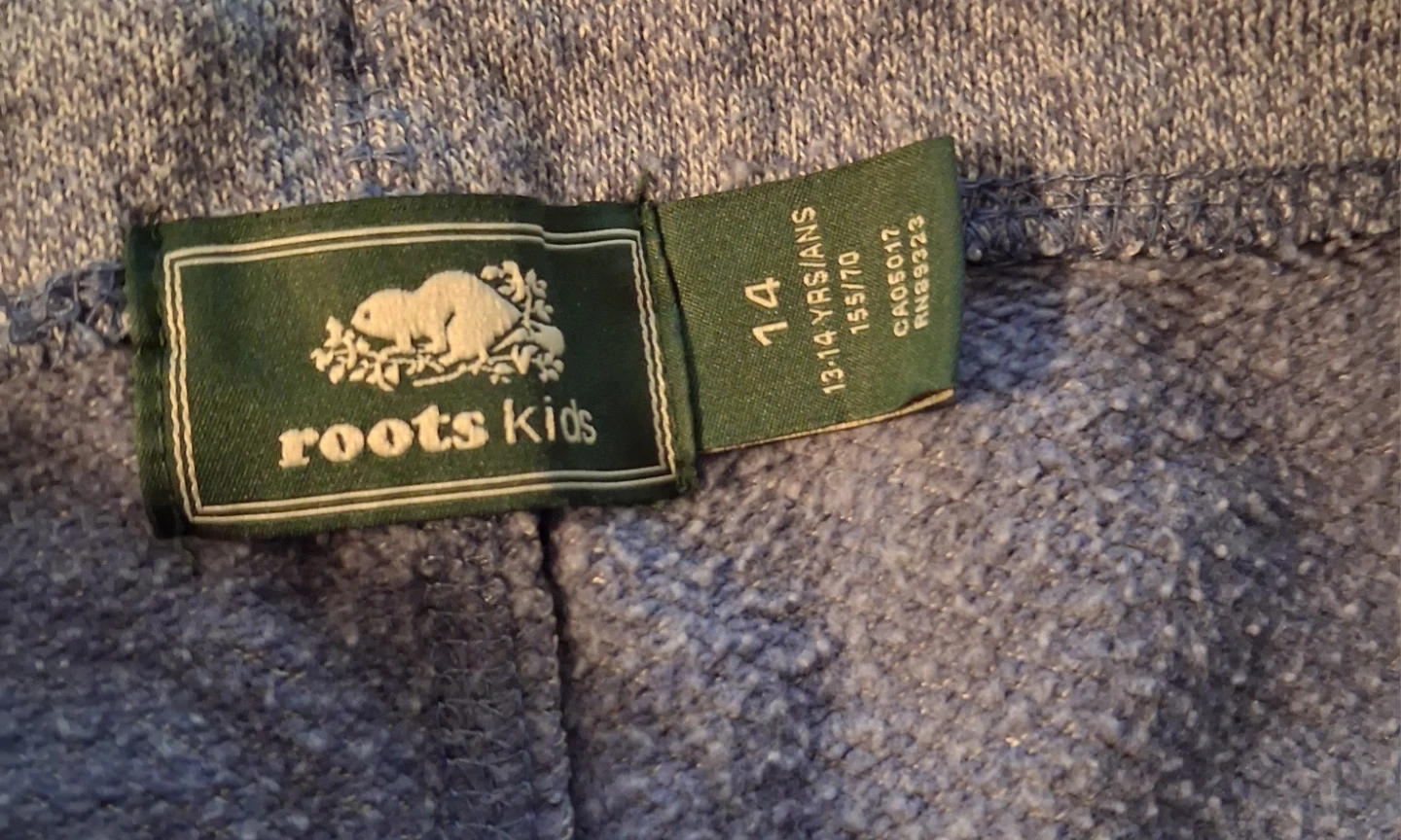 Roots Kids Sweatpants Size 14 Grey - photo 4