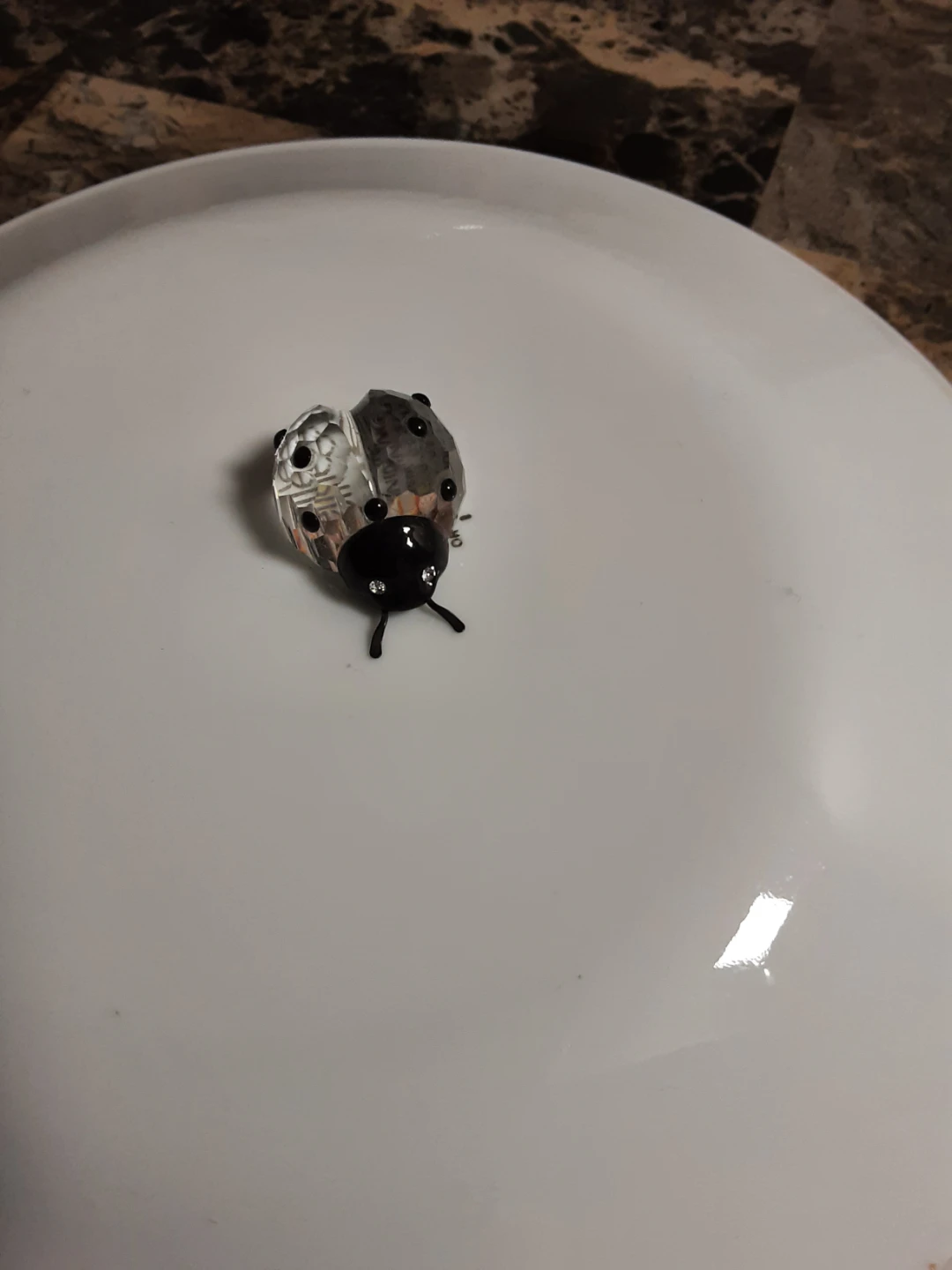 Swarovski Crystal Ladybug  (retired in 2012) # 190858
