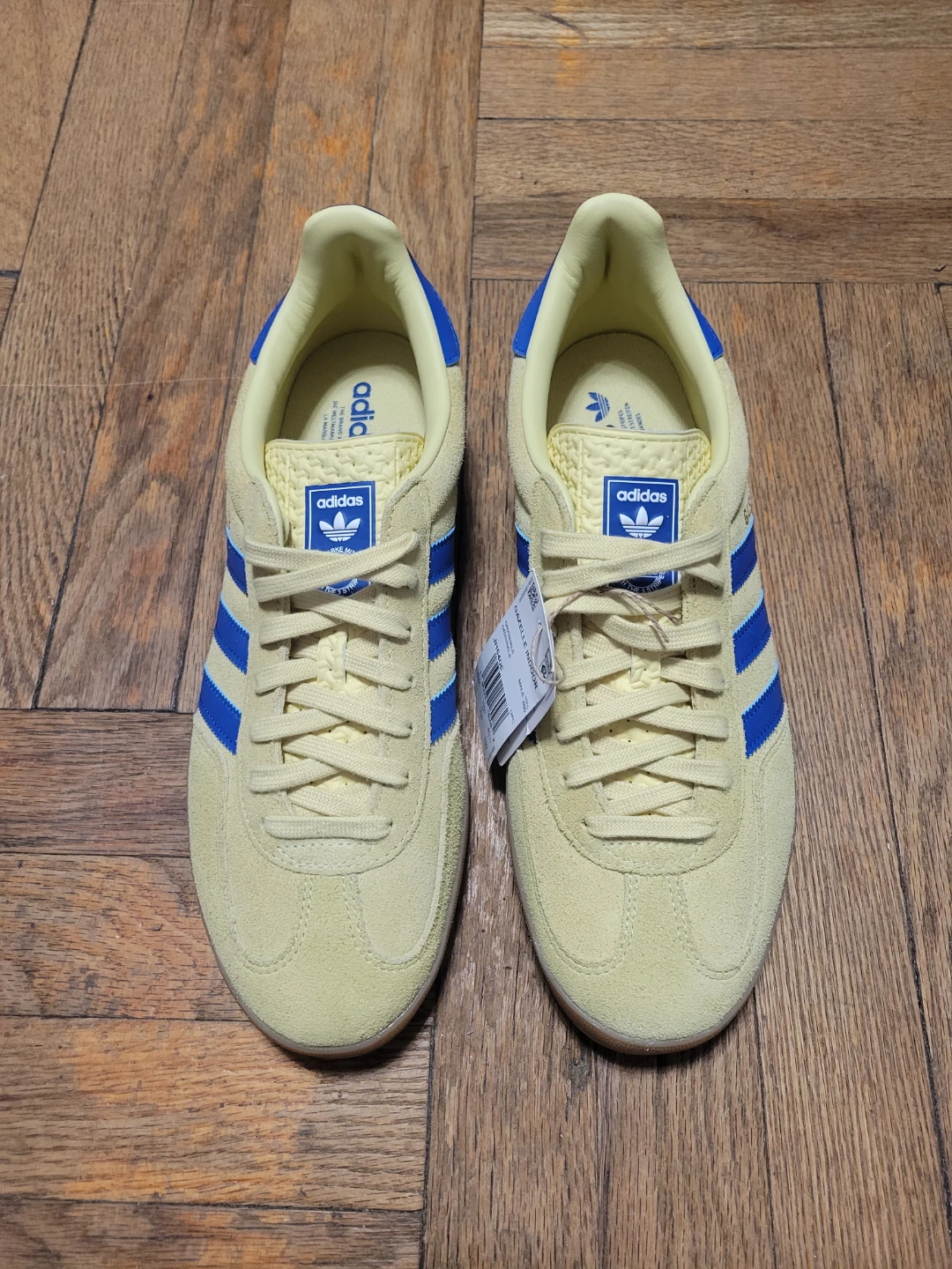 Adidas Gazelle sneakers - Yellow/Blue - US Size 11