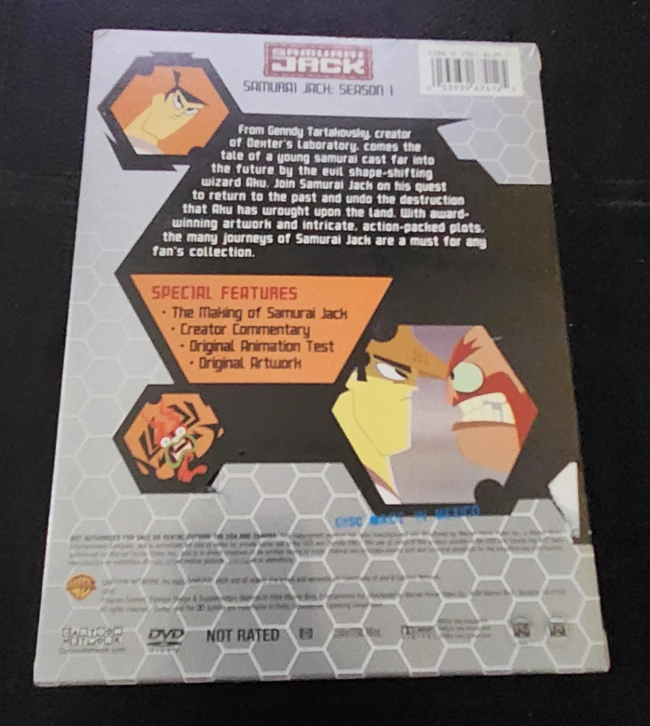 Samurai Jack Season 1 DVD Sealed - photo 2