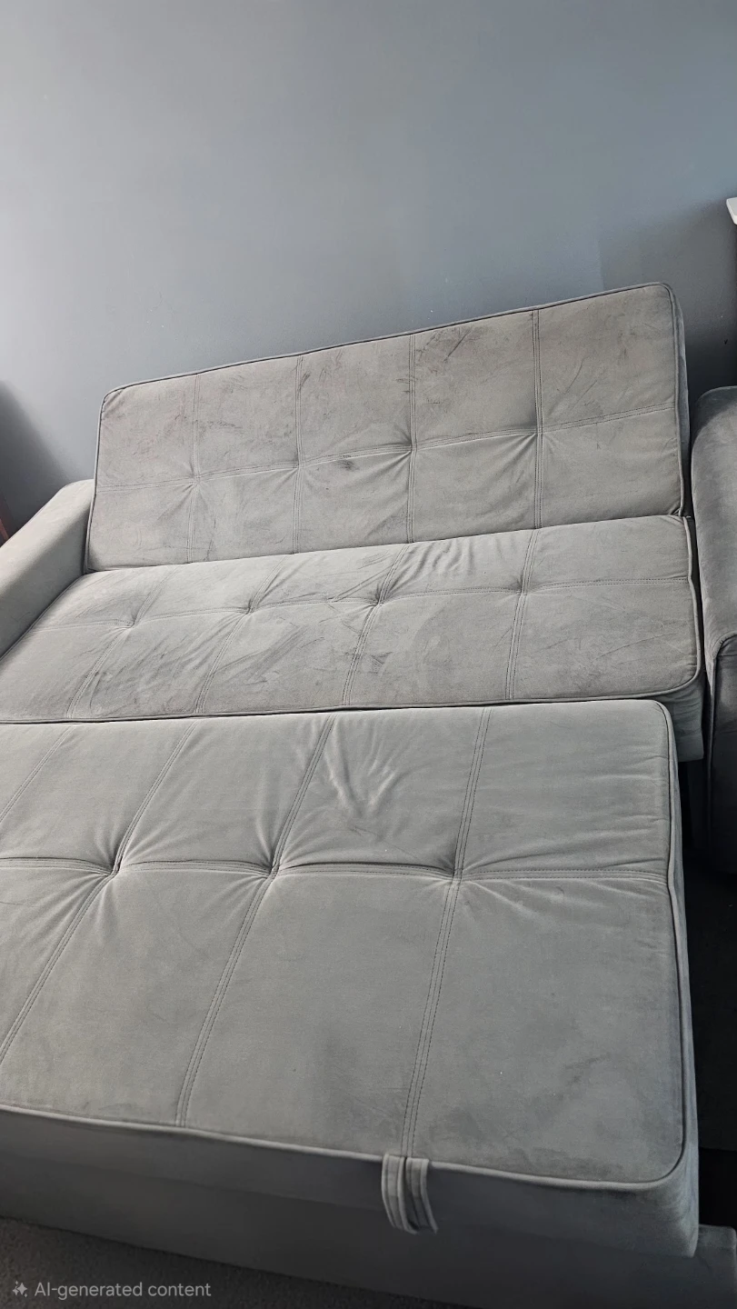 Grey Sofa Bed - photo 2
