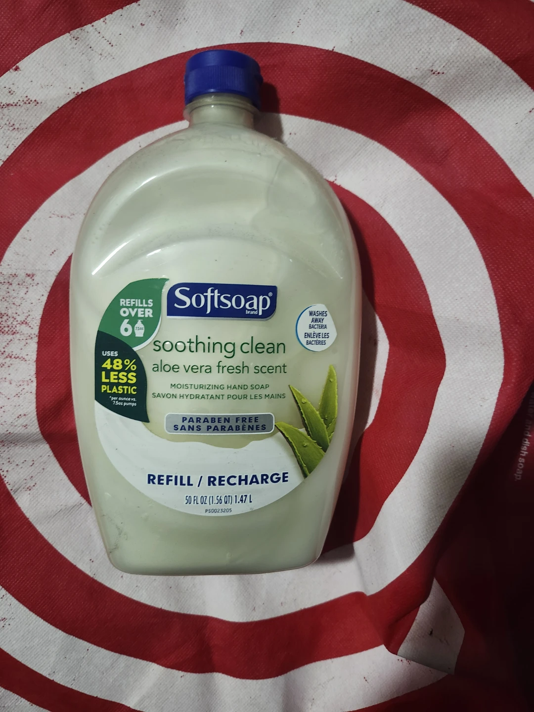 Softsoap Clean Aloe Vera Fresh Scent Hand Soap Refill, 50 Fl Oz
