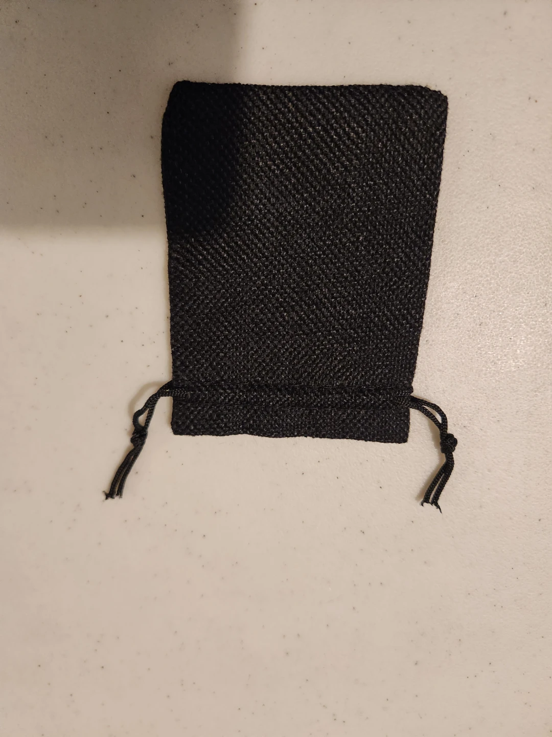 10 Black Drawstring Pouches - photo 2