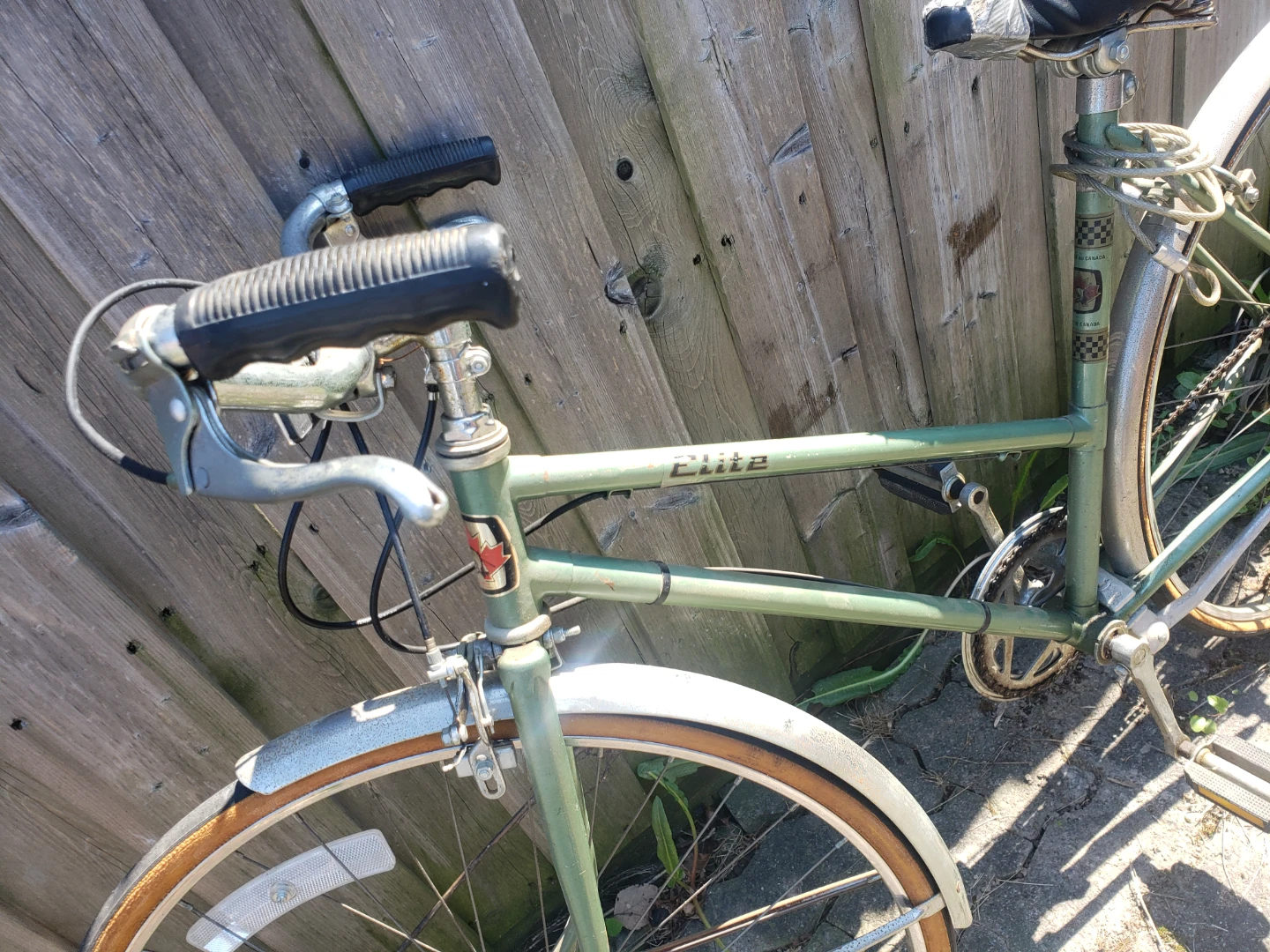 Vintage Elite Bicycle - Green - photo 2