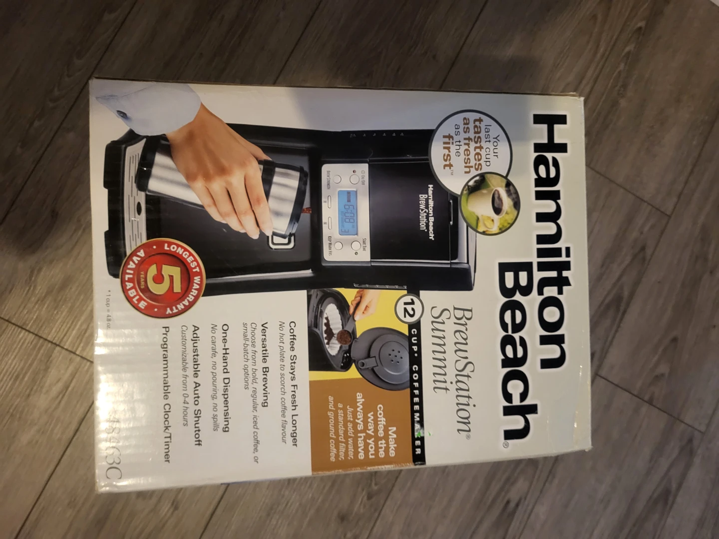 Hamilton Beach BrewStation Summit 12 Cup Coffeemaker