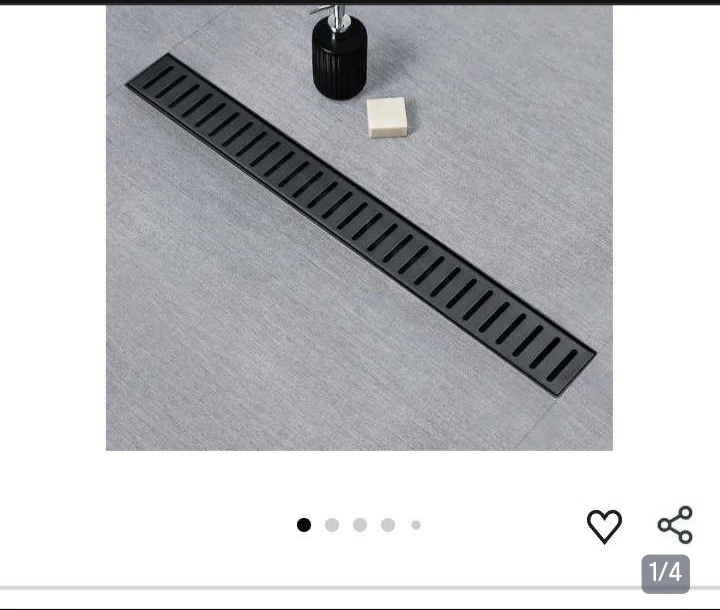 Linear Drain - Black