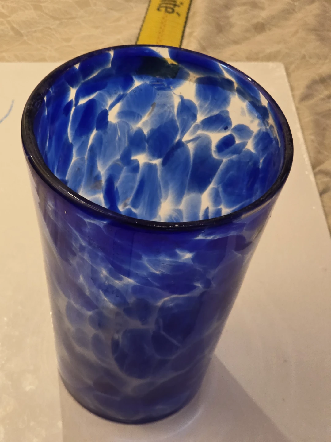 Hand Blown Glass Vase
