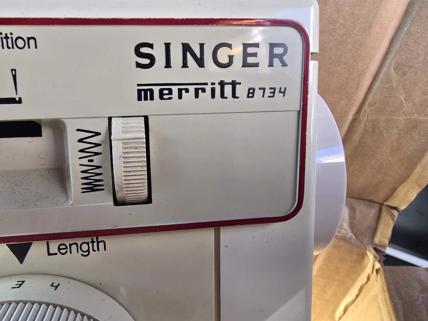 Vintage Singer Merritt 8734 Sewing Machine - photo 3