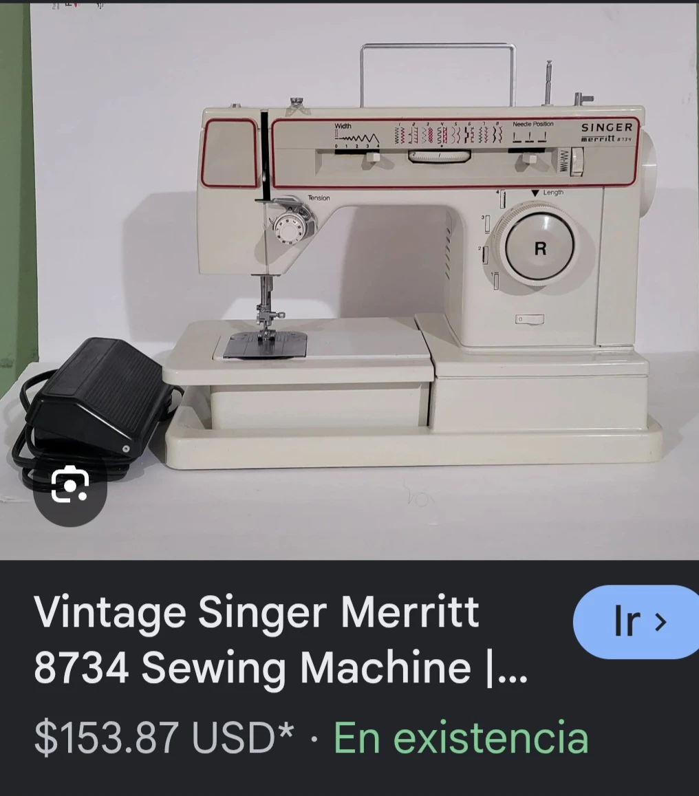 Vintage Singer Merritt 8734 Sewing Machine - photo 5