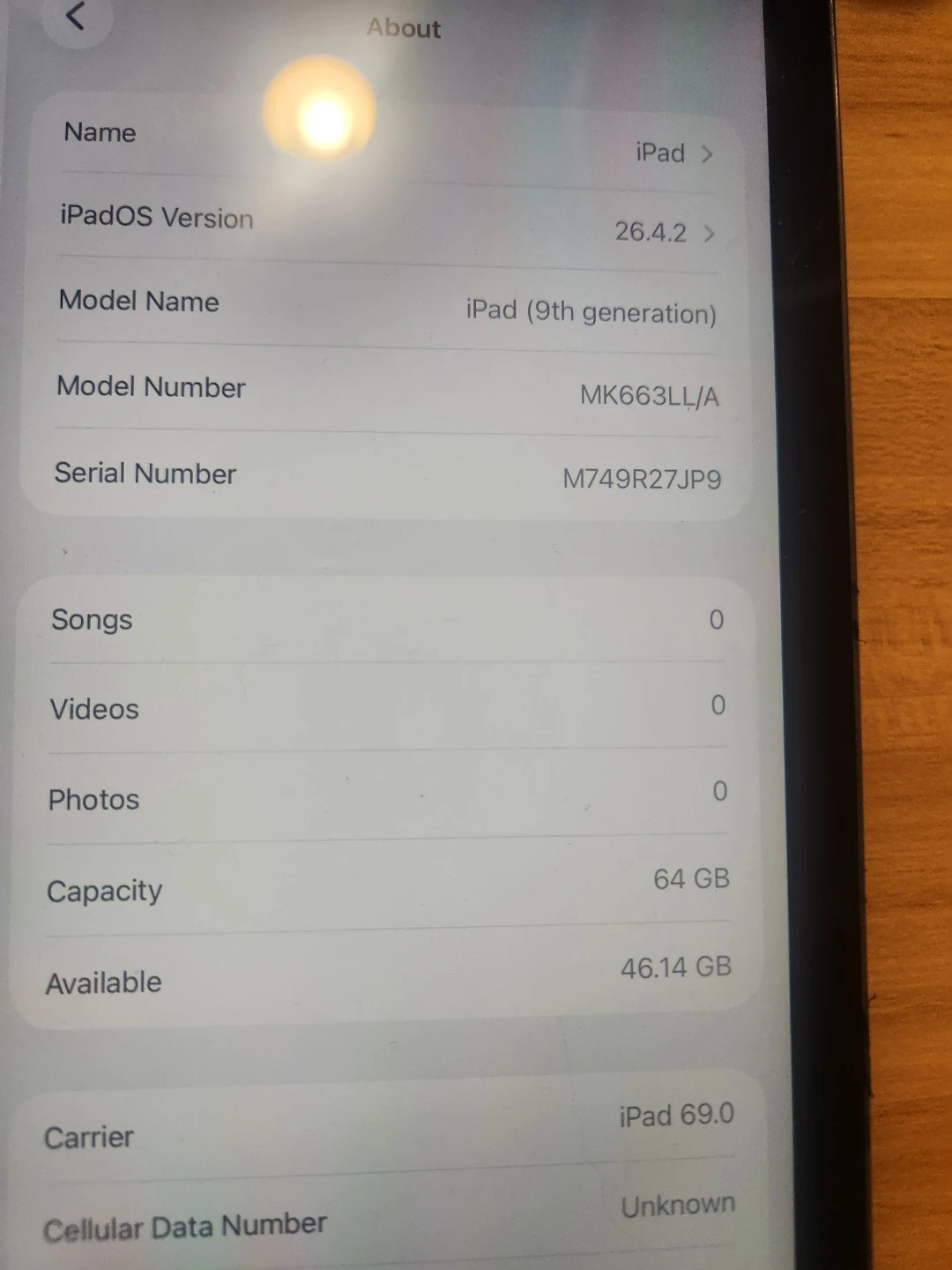 Apple iPad (9th generation) 64GB - photo 2