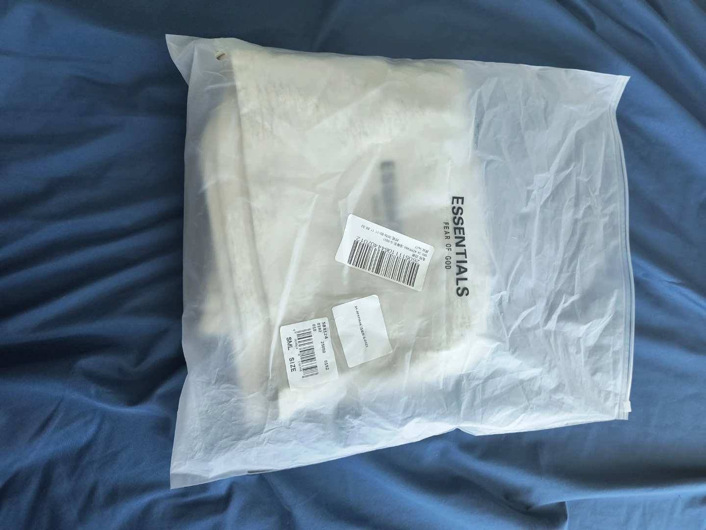 ESSENTIALS Fear of God Heather Grey Sweat Shorts - photo 2