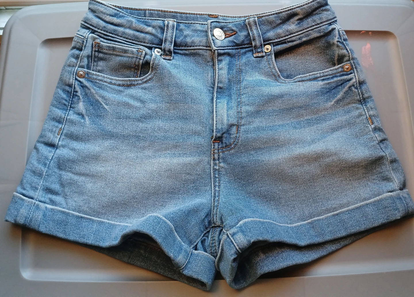American Eagle Denim Jean Shorts Women's - photo 3