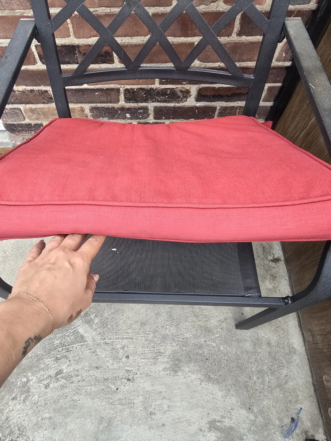 Glass Top Patio Table - photo 2