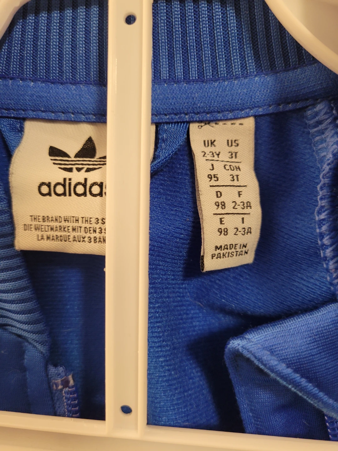 Kids' Adidas Blue Tracksuit Set - Size 2-3T - photo 3