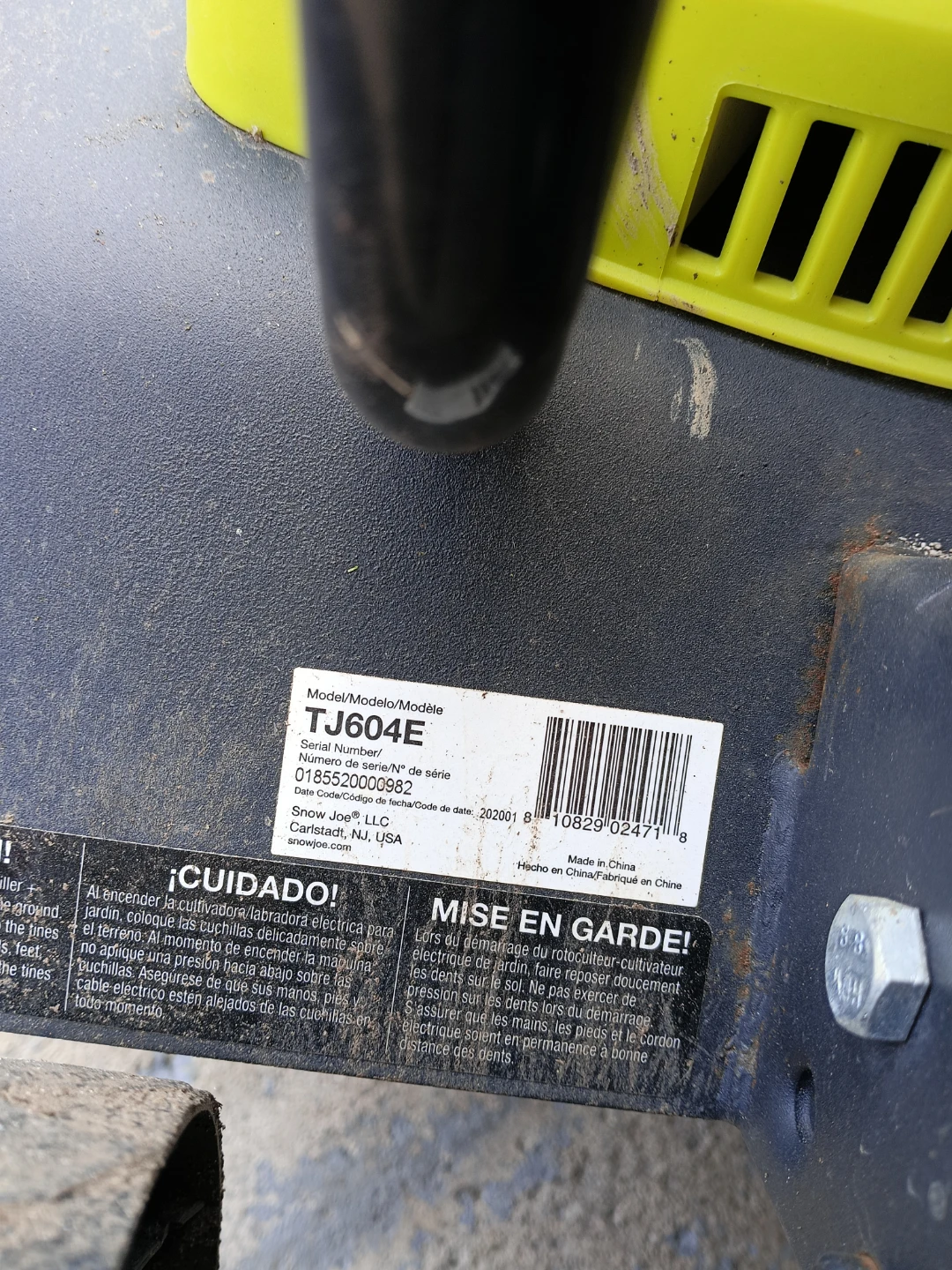 Sun Joe TJ604E Electric Tiller/Cultivator - photo 3