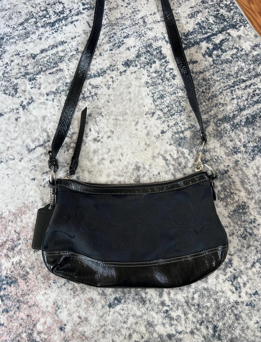 Coach Signature Monogram Shoulder Bag - photo 2