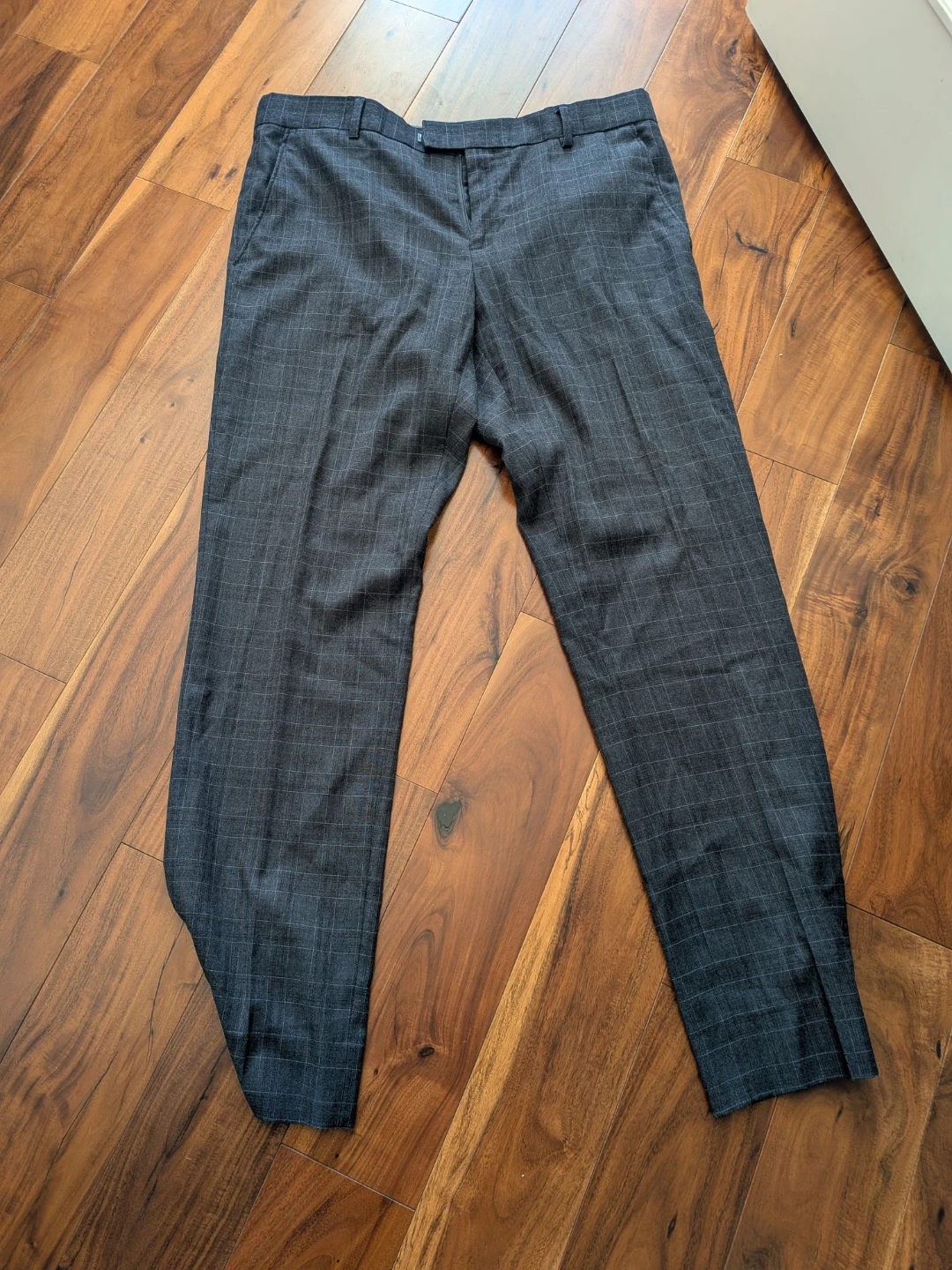 RW&CO. Tailored Fit Plaid Dress Pants 34x32
