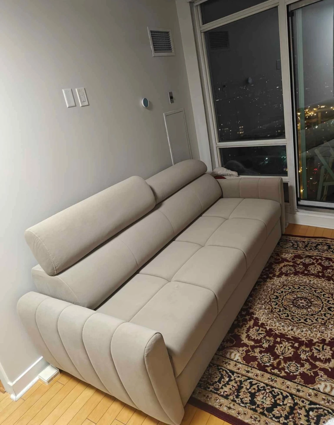 Beige Sofa Bed