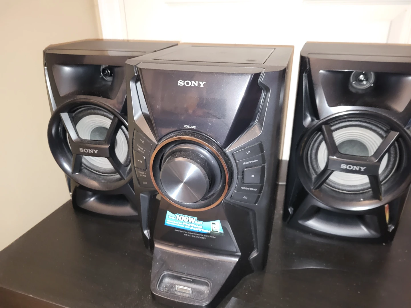 Sony Stereo System with 100W RMS