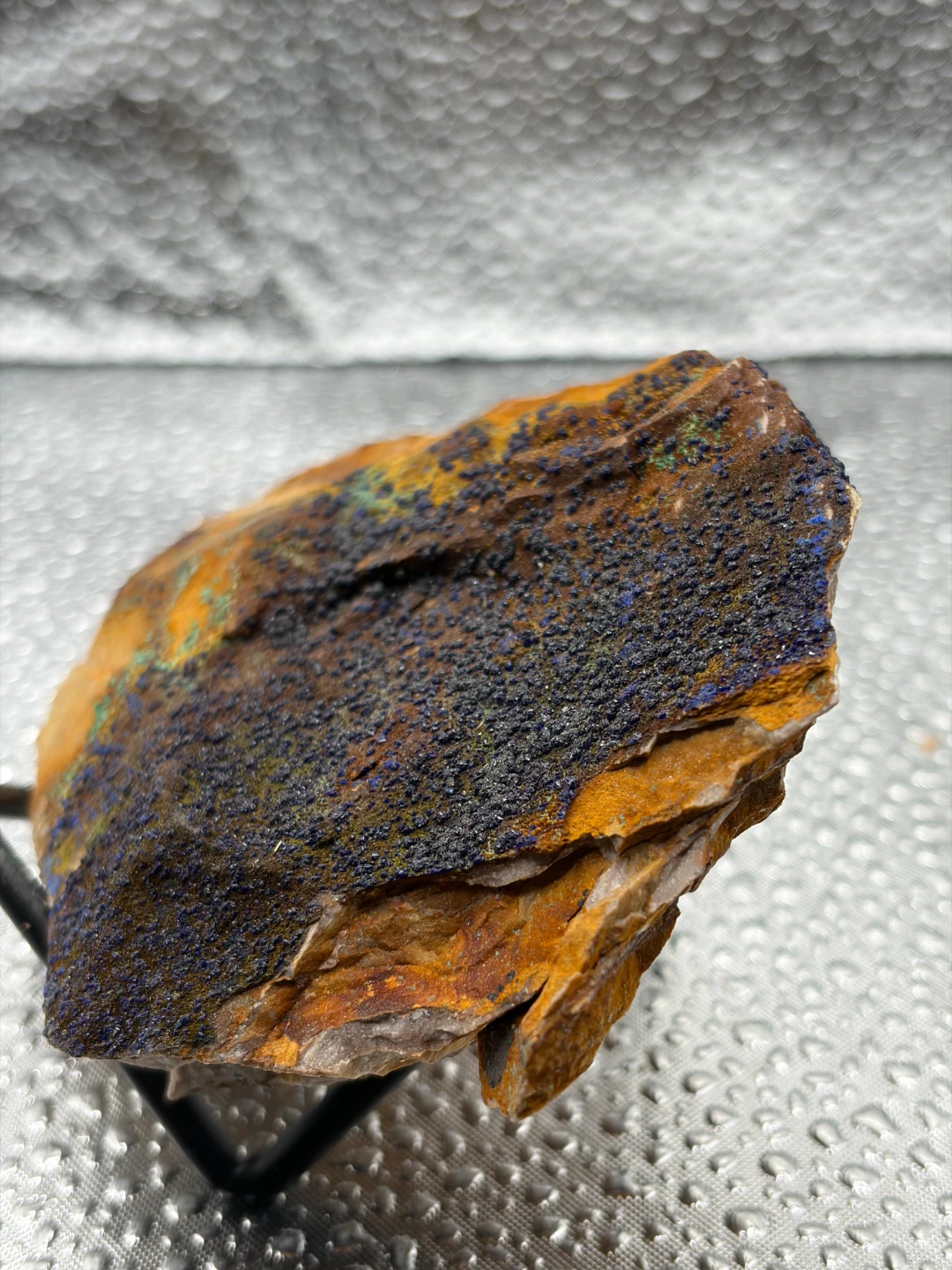 Azurite and Malachite Mineral Specimen - photo 2