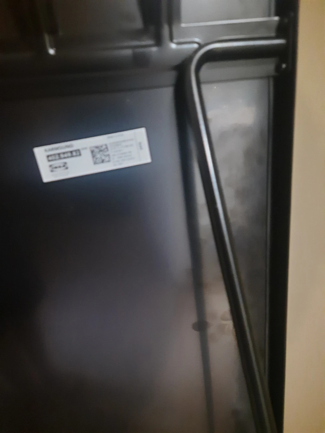 Ikea Full Length Mirror with Black Metal Frame - photo 5