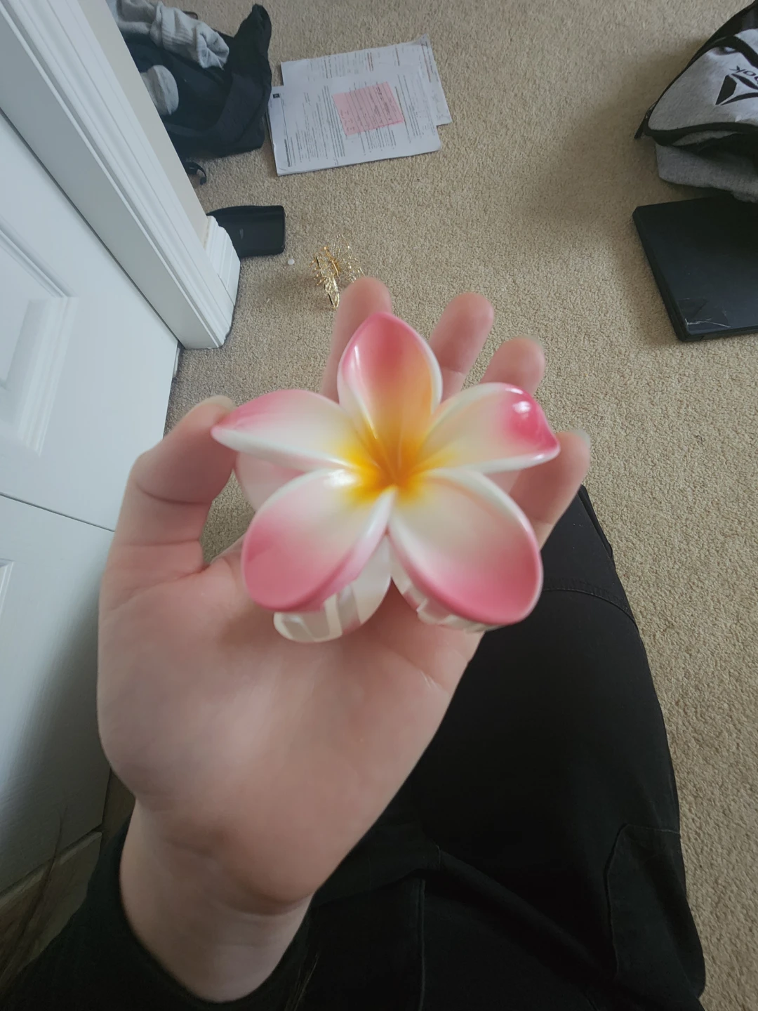 Flower Claw Clip