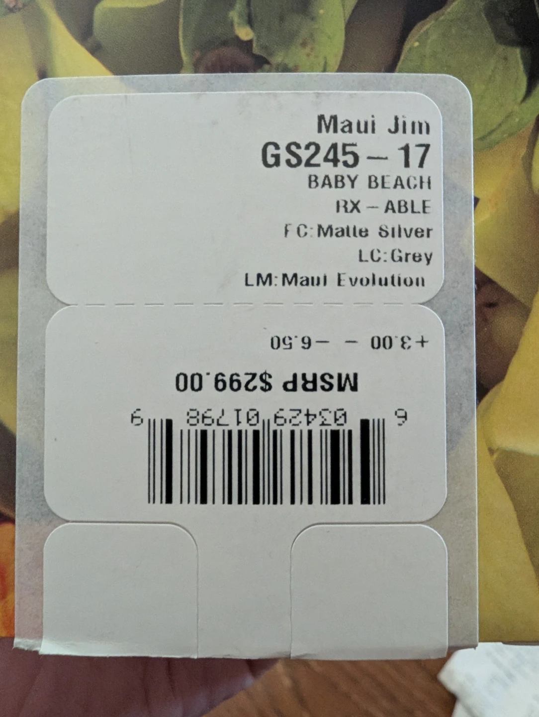 Maui Jim Baby Beach Sunglasses GS245-17 Matte Silver - photo 3