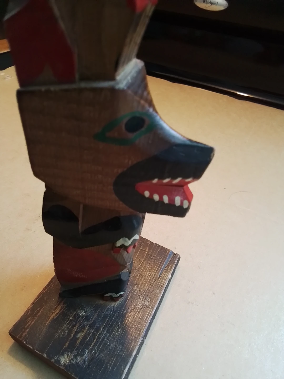 Vintage Mid-Century Pacific Northwest Souvenir Totem Pole - photo 5